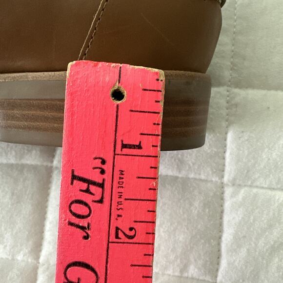 EVERLANE Womens Shoe 10 Modern Loafer Leather Camel Classic Preppy Professional - Picture 15 of 15